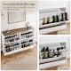 image 6 of Vida Designs 4 Drawer Shoe Cabinet Hallway Home Entrance Storage Unit - White & Oak