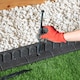 image 6 of Mower Edge Garden Border Edging Lawnmower Friendly 1.2m - Grey - Pack of 6 | Grey | 6 pack