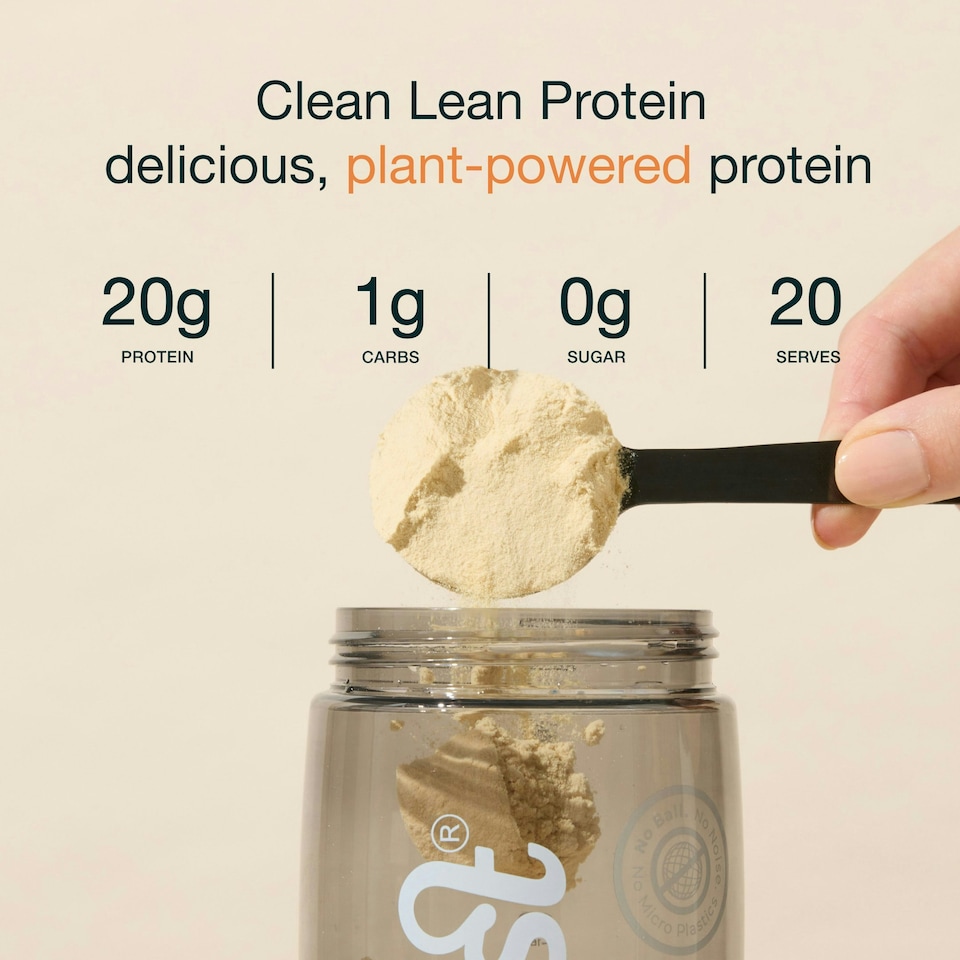 image 1 of Clean Lean Protein - Wild Strawberry - Pea Protein Powder- Vegan