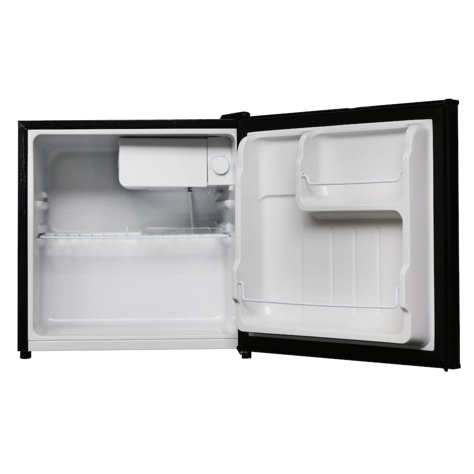 image 1 of HYE Mini Fridge 46 Litre Table Top Quiet Drinks Fridge - Black RF01MBF46B23