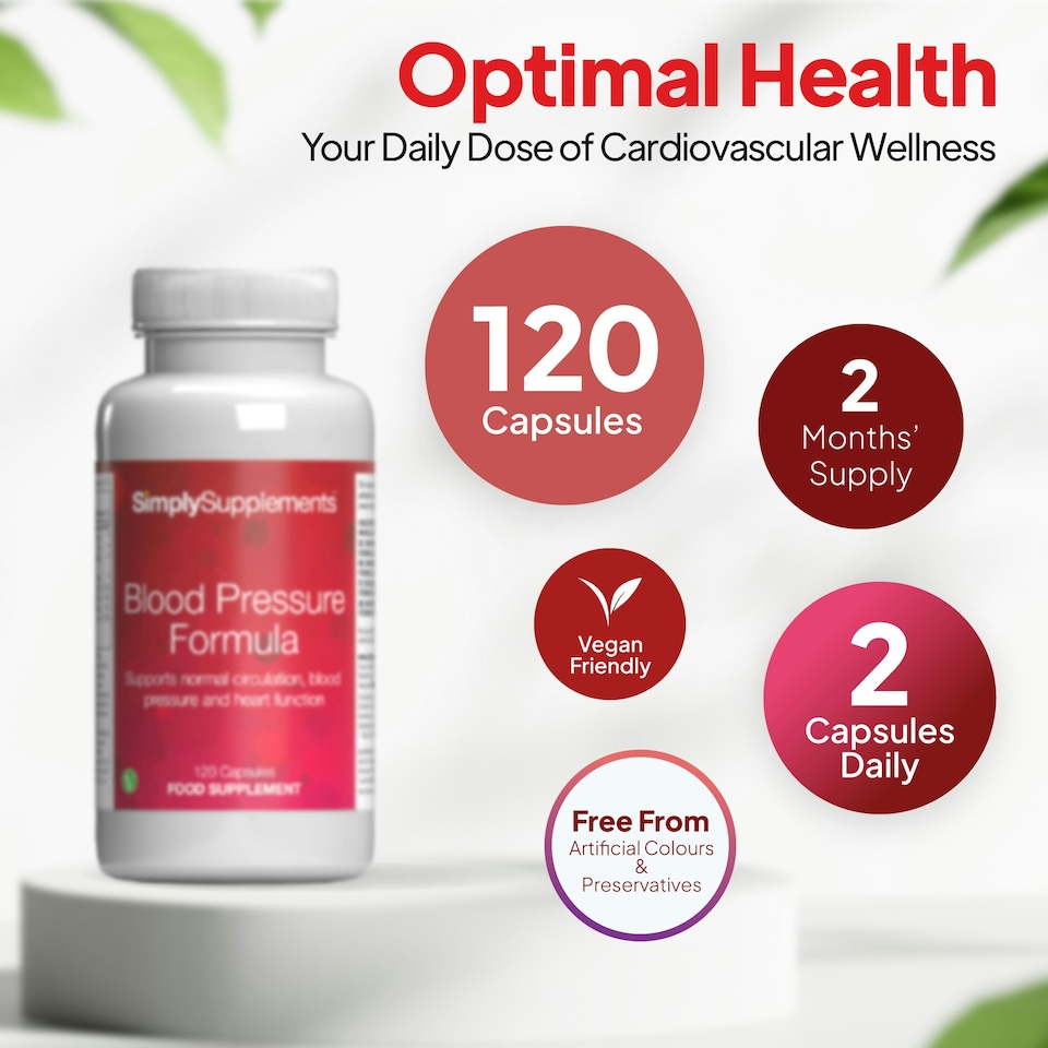 image 1 of Blood Pressure Formula - 120 Capsules