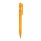 image 2 of XD Collection Devin Transparent Recycled ABS Plastic Pen - Orange - One Size