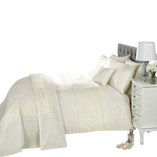 Everdean Cushion Cover Filled Boudoir Cream