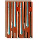 image 1 of Furuya Korin Art Card Vintage Japanese Bamboo Pattern