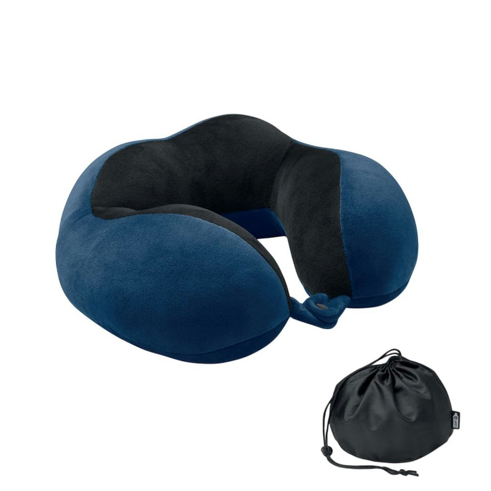 image 1 of MidOcean Hedrest Travel Pillow - Blue - One Size Blue | One Size