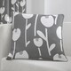 image 1 of Fusion Alabar Cushion Cover Grey