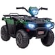 image 1 of HOMCOM 12V Electric Car for Kids, Battery Powered Quad Bike, Ride-On ATV Car with Forward, Reverse Functions, Music, LED Lights, for Ages 3-5 Years - Green