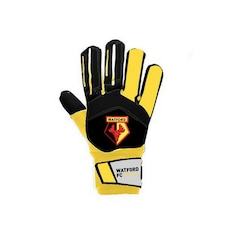 Watford FC Childrens/Kids Goalkeeper Gloves - Yellow/Black/White - Kids