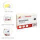 image 4 of Pack of 100 White Ruled 5x3inch Record Cards - Lined Study Index Cards for Notes, Revision
