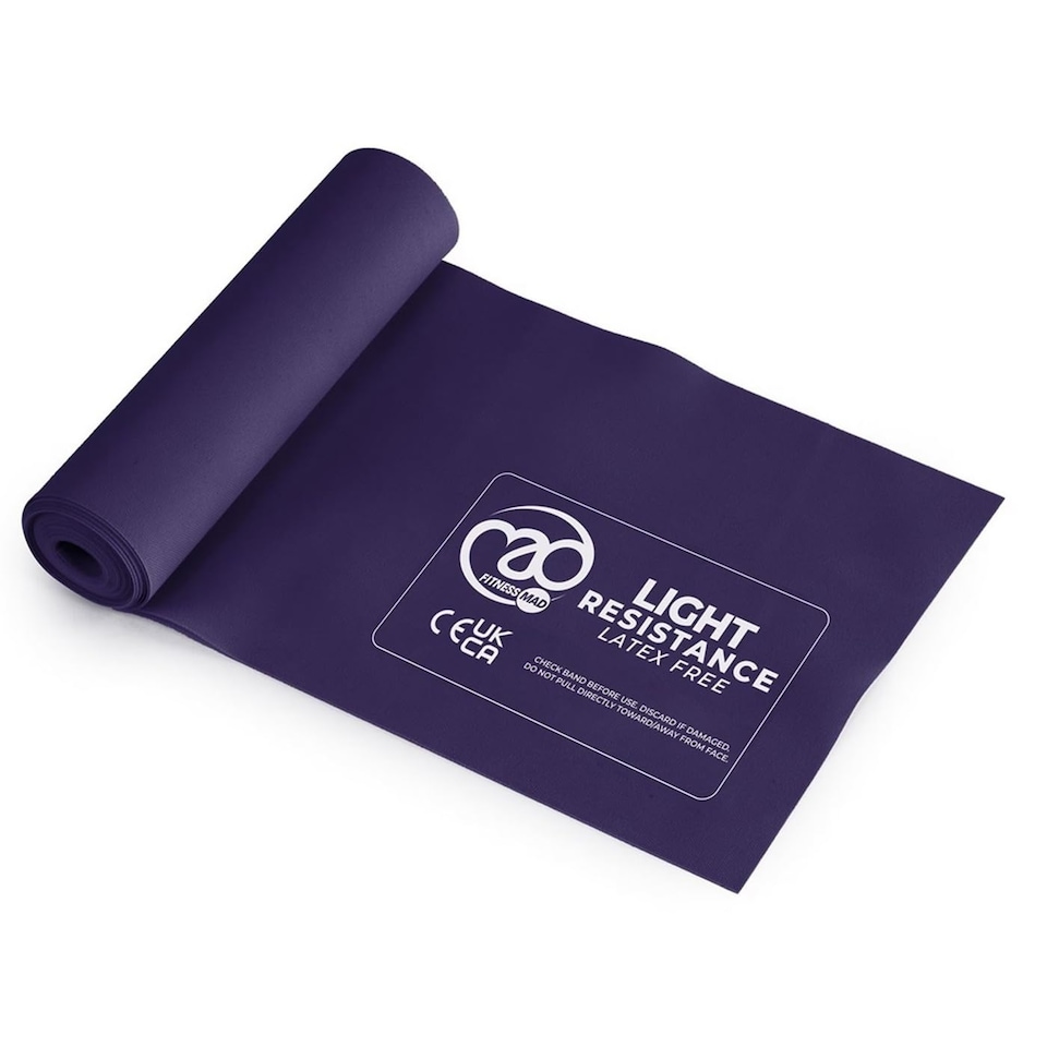 image 1 of Yoga-Mad - Resistance Band (Light) (Purple)