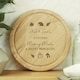image 5 of Personalised Autumn Wooden Chopping Board Brown