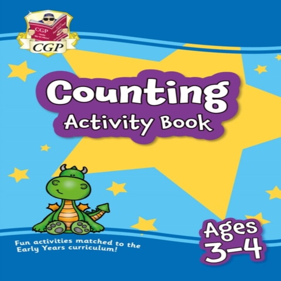 Counting Activity Book For Ages 3-4 (preschool)