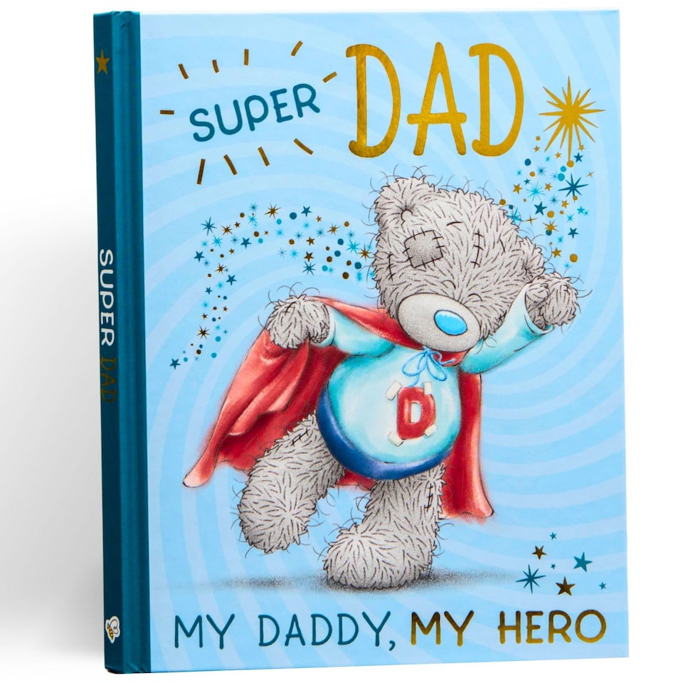 image 1 of My Super Dad Tatty Teddy Gift Book for Fathers Day