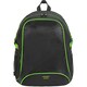 image 1 of Shugon Osaka Basic Backpack / Rucksack Bag (30 Litre) - Black/Green - One Size