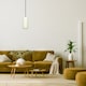 image 6 of Contemporary and Stylish Soft Cream Linen Fabric Tall Cylindrical 25cm Lampshade | Cream | Cream | 1