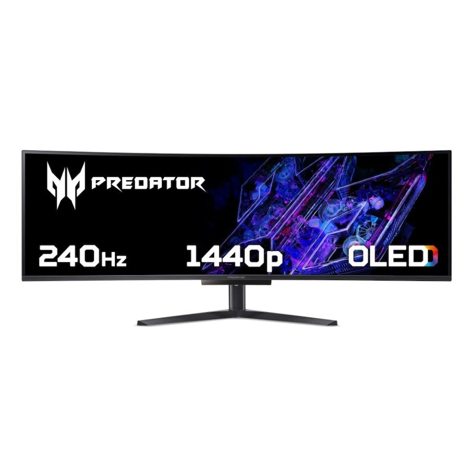 Acer Predator X49X 49" Ultrawide Curved Dual QHD OLED 240Hz 0.03ms Freesync Premium USB-C Gaming monitor