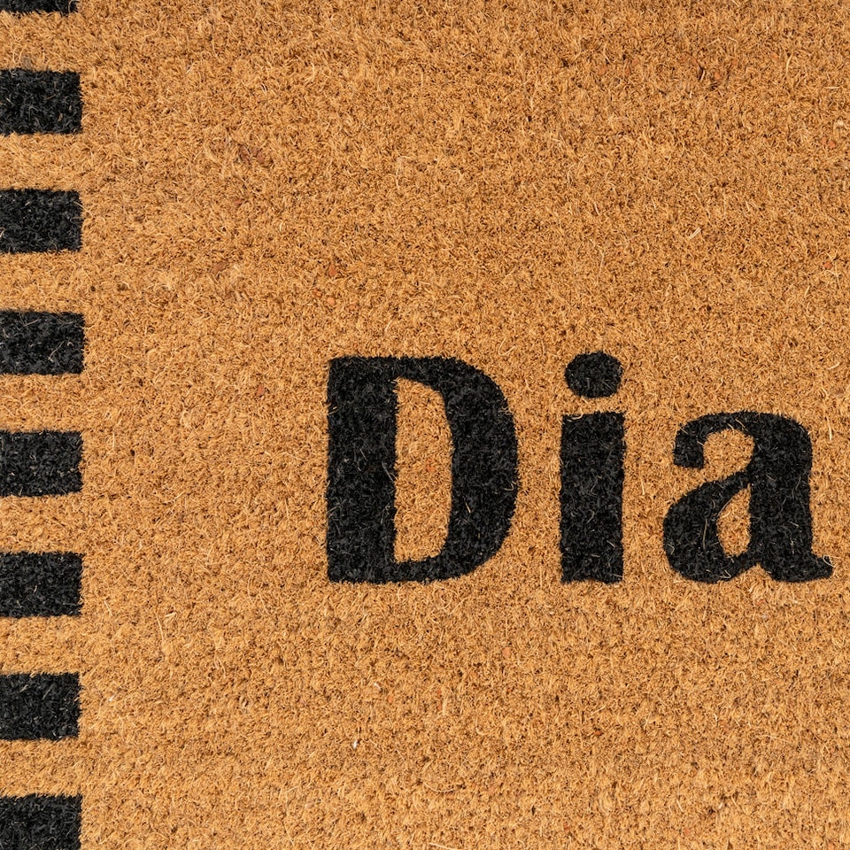 image 1 of KUKOON Dia Duit Coir Doormat 45cm x 75cm