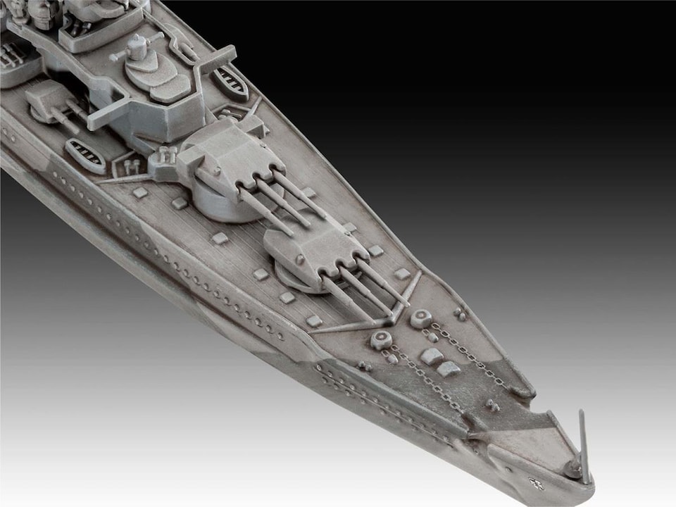 image 1 of Revell German Gneisnau WWII Battleship (1:1200 Scale)