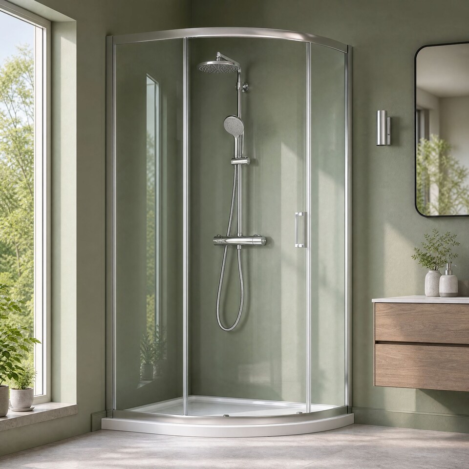 image 1 of Balterley 1900 x 900 x 900mm Quadrant