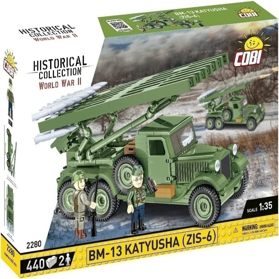 image 1 of Cobi - World War II - BM-13 KATYUSHA (ZIS-6) (440 Pieces)