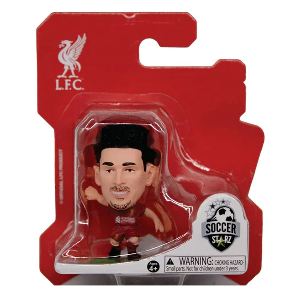 image 1 of Liverpool FC Curtis Jones 2025 SoccerStarz Football Figurine - Red/Green/Gold - One Size
