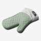 image 5 of Steam Stop™ Silicone Single Oven Glove, Gingham Green | Sage Green