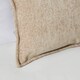 image 3 of BHS Oxford Chenille Cushion | Cream | Natural | One Size | 1