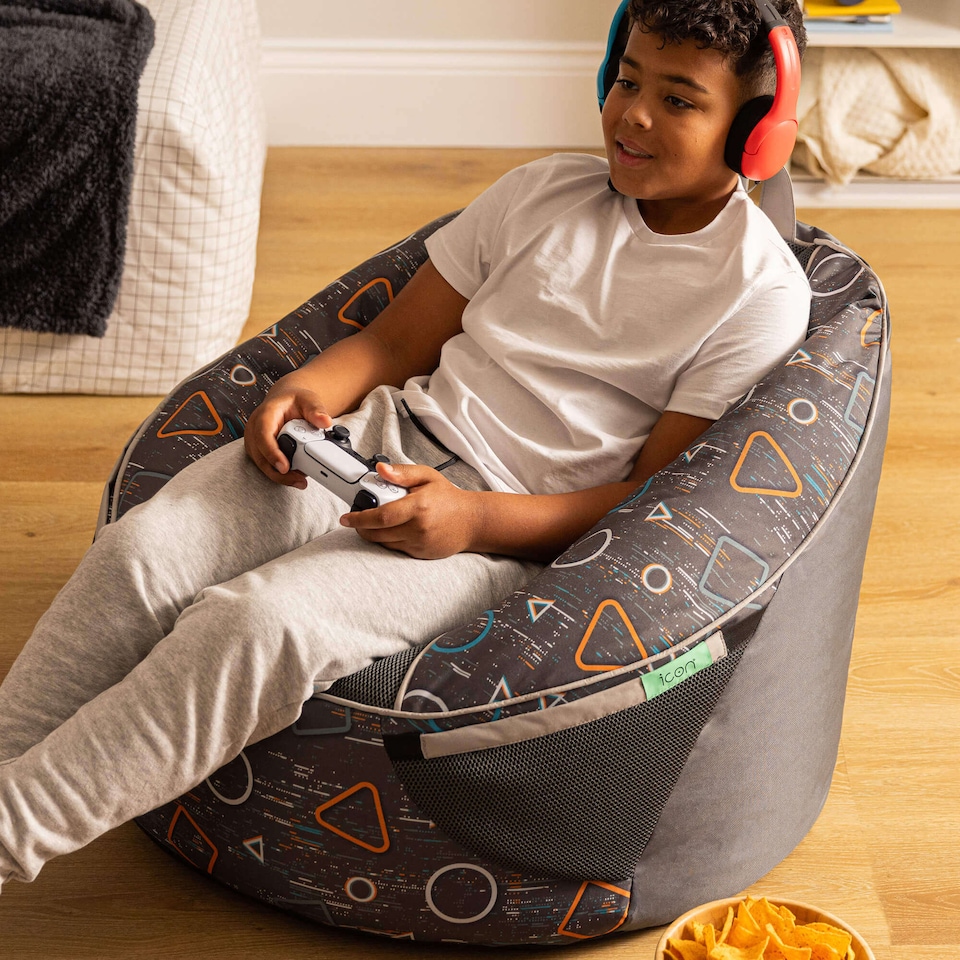 image 1 of icon Alpha Kids Gaming Dome | Grey | Grey | M | 1