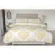 image 1 of Belledorm Persia Duvet Cover Set - White/Saffron - Single