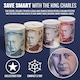 image 4 of Set Of 5 Pound Note Design Money Tin Piggy Bank Savings Coins Cash Change Storage Tins