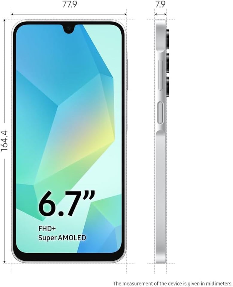 image 1 of Samsung Samsung Galaxy A16 4G Smartphone 6.7 Inch AMOLED Display 128GB Grey Dual SIM Unlocked