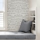 image 4 of NuWallpaper NU2678 Kylver Peel & Stick Wallpaper, White & Black Multi