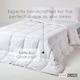 image 5 of Homescapes 4.5 Tog Duvet Luxury Mulberry Silk for Spring or Summer Lightweight Hypoallergenic, Super King | White | Super King