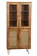 image 2 of Nyack Almiraha Cabinet - Mango Wood/Iron - L45 x W86 x H185 cm - Light Brown with Natural Rattan - Assembly Required