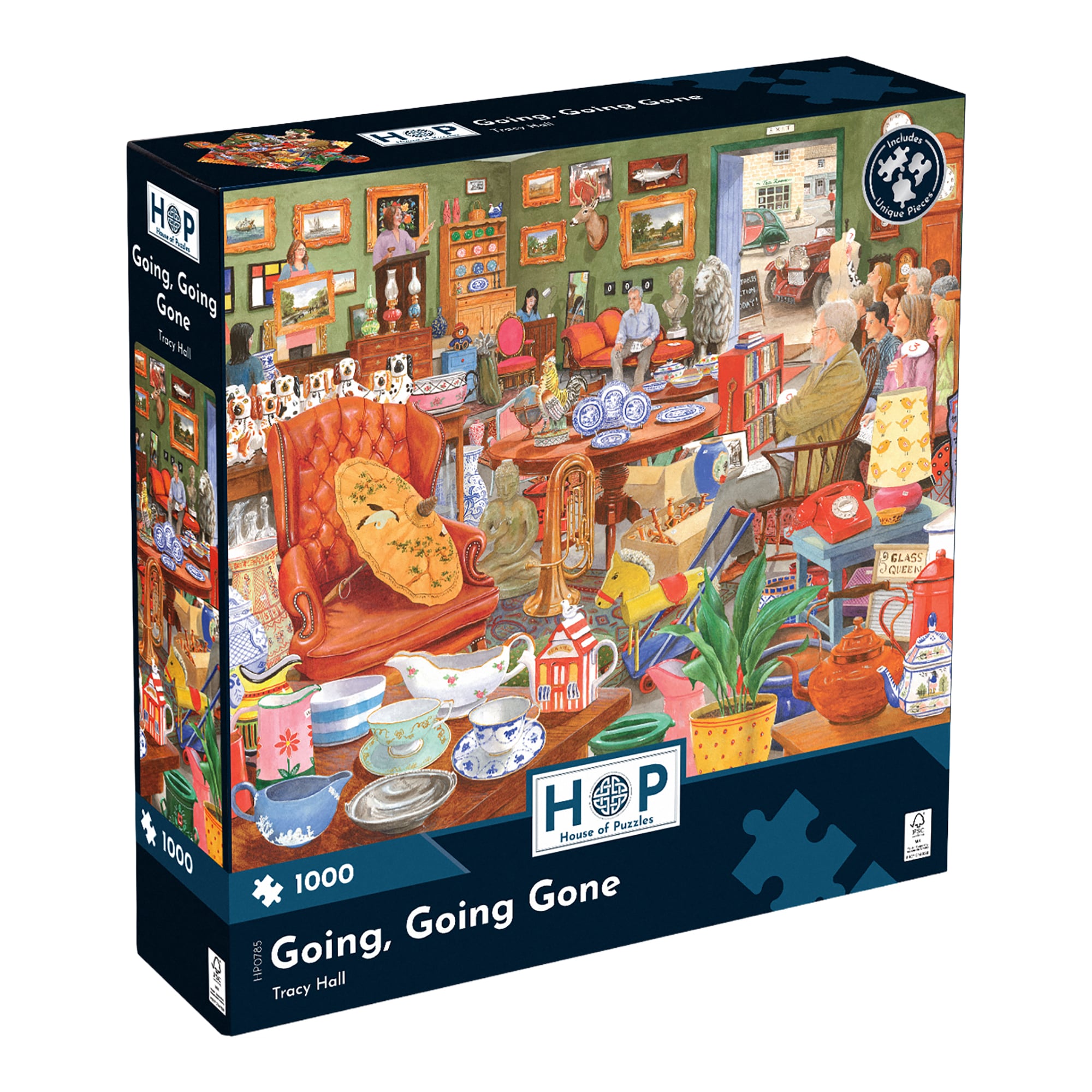 The House Of Puzzles Going Going Gone 1000 Piece Jigsaw Puzzle | Size: 1000 Pieces