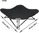 image 6 of Actiaspet Elevated Dog Bed with Steel Frame and Poly-Cotton Padding, Indoor Outdoor Pet Cot Black (L)