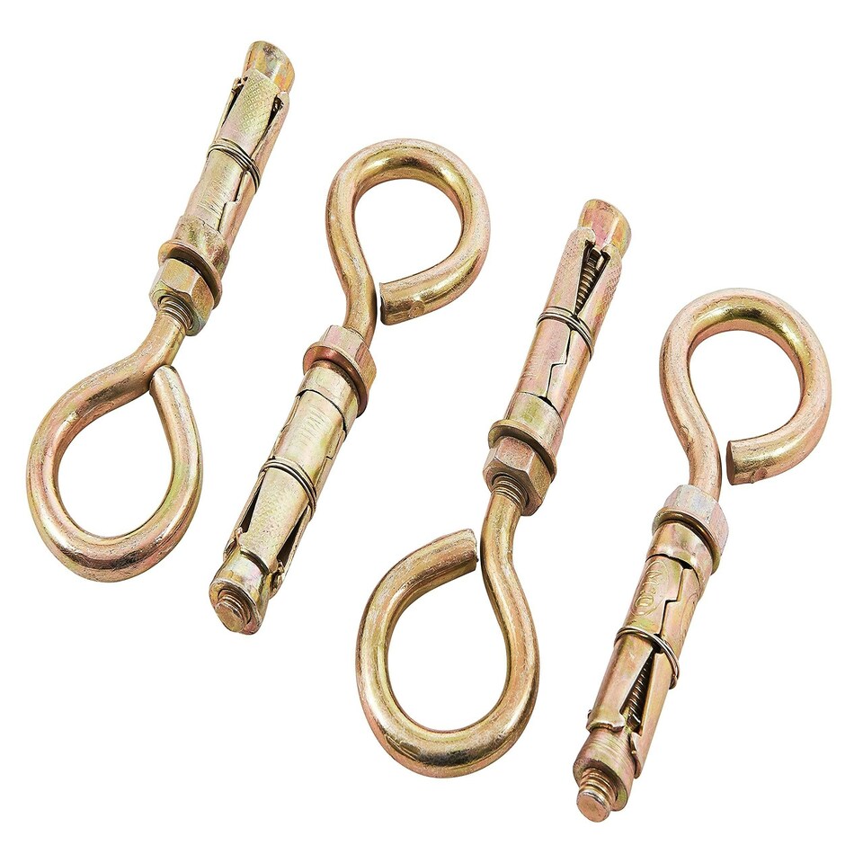 4 Piece 10mm closed hook bolts - S5970