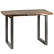 image 1 of Baltic Live Edge Dining Table - Metal/Acacia Solid Wood - L90 x W200 x H76 cm Brown