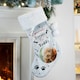 image 5 of Personalised Photo Upload Dog Christmas Stocking