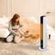 image 7 of HOMCOM 2200W Indoor Tower Space Heater 10-49°C Timer  Thermostat Oscillating