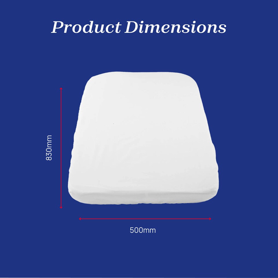 image 1 of Next2Me Terry Matt Cover White