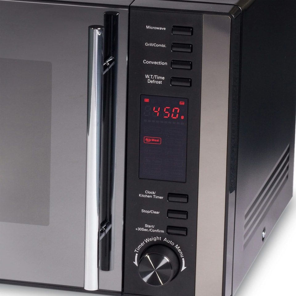 image 1 of Igenix IG2590 Digital Combination Microwave & Grill, 10 Auto Cooking Menus, Black