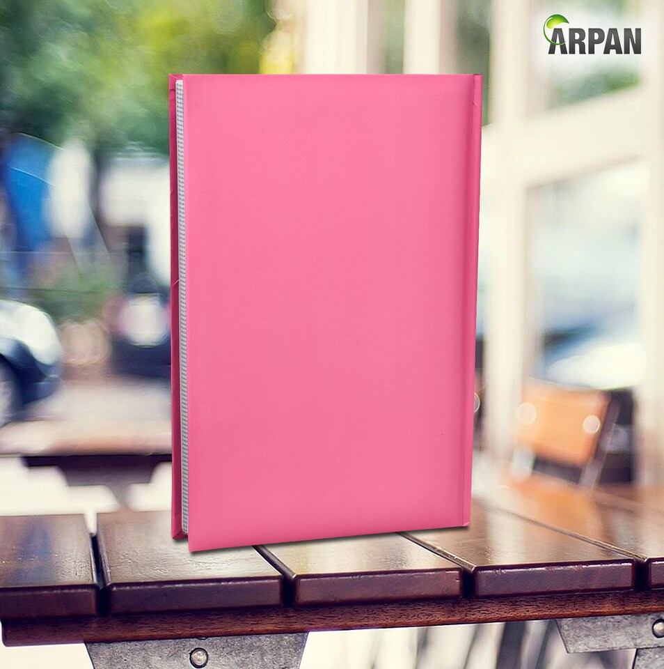 image 1 of ARPAN Large Slip In Memo Photo Album for 300 Photos 6x4" (10x15cm) – Hardcover Picture Album with Memo Writing Space for Family, Wedding & Travel Memories