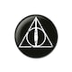 image 3 of Harry Potter Badge Set (Set Of 5) - Black/Blue/Yellow - One Size