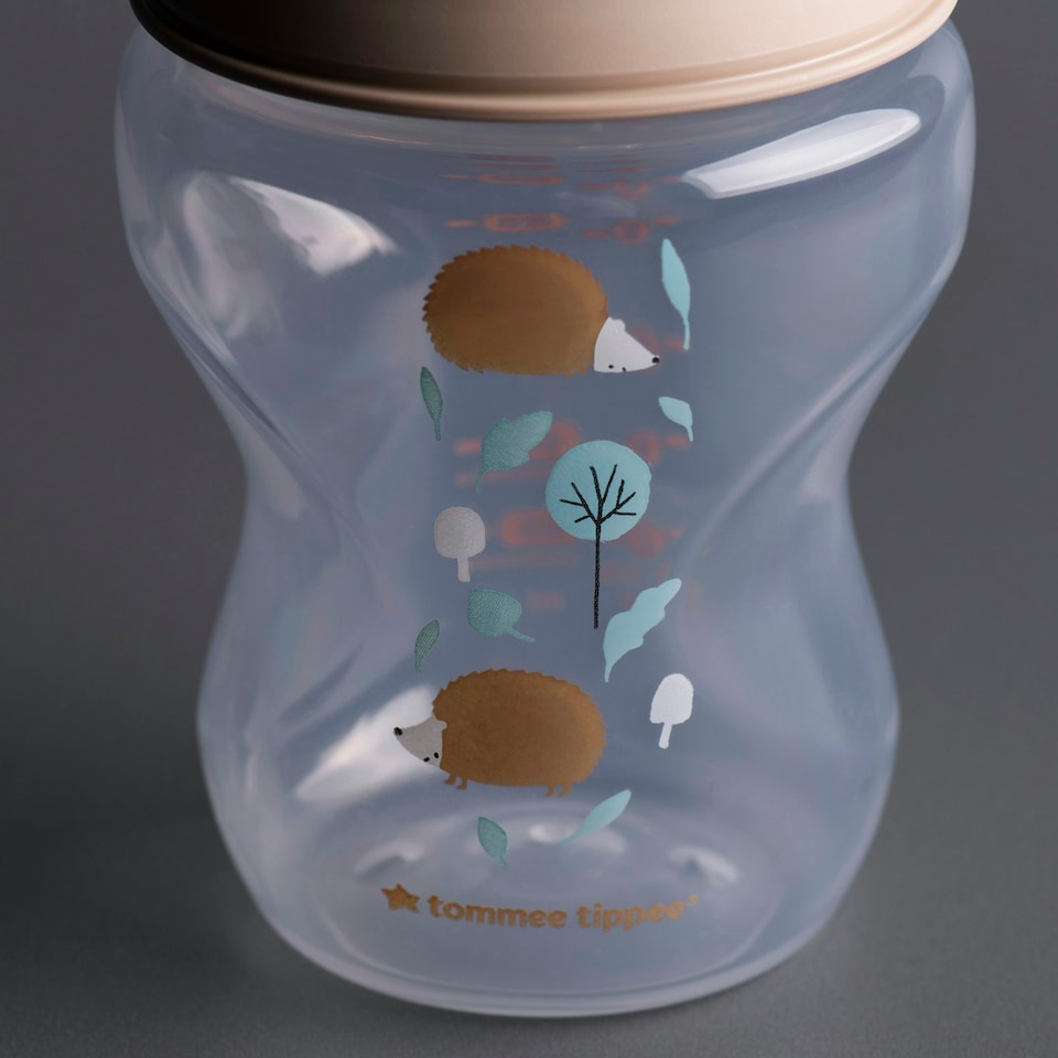 image 1 of Tommee Tippee Natural Start Newborn Starter Set, Self-Sterilising, Pink