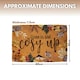 image 3 of Marco Paul  Multicoloured Coir 'Cosy Autumn' Doormat 60x40cm Seasonal Entryway Mat