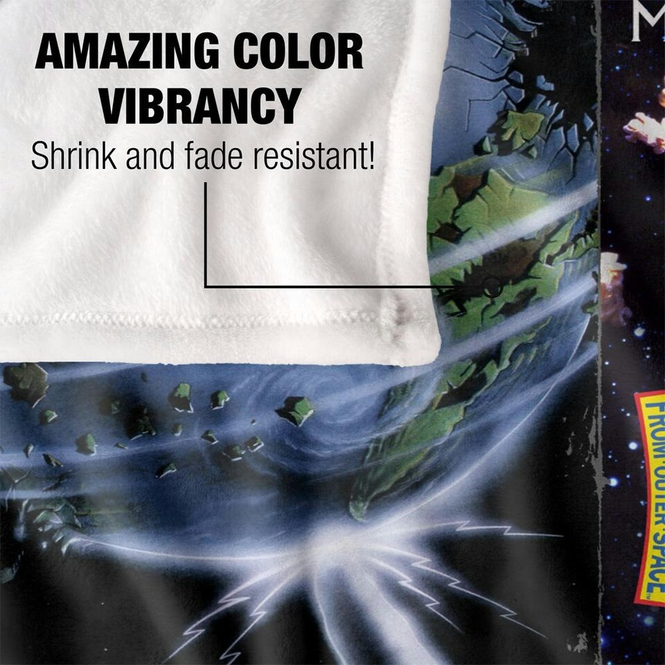 image 1 of Killer Klowns From Outer Space VHS Blanket - Multicoloured - One Size