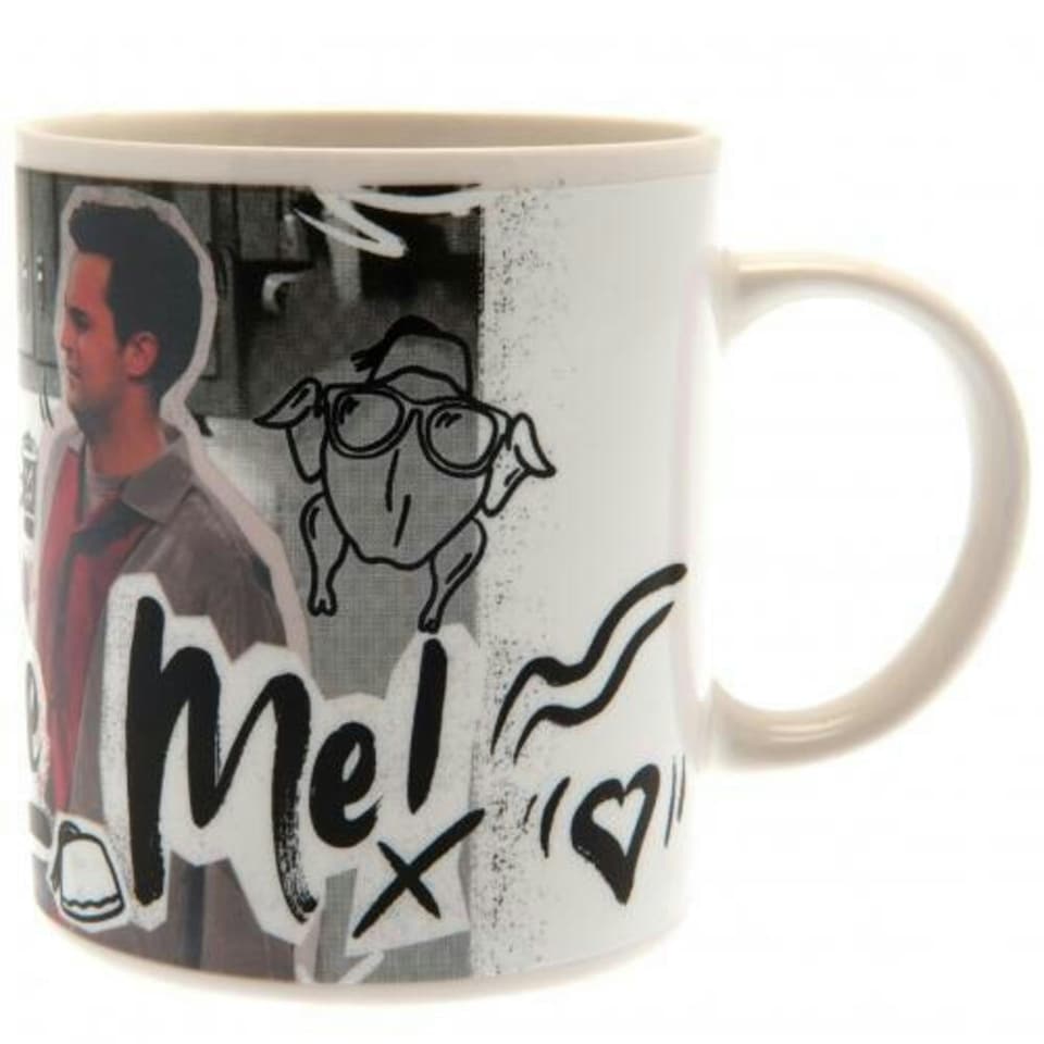 image 1 of Friends You Love Me Heat Changing Mug - White/Black - One Size