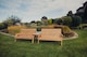 image 2 of Valley 6 Seat Set 2X3B Straight Tray - Timber - L100 x W330 x H95 cm - Garden Furniture - Fully Assembled