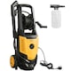 image 1 of Outsunny 2200W Power Washer 170 Bar Pressure with Adjustable Nozzle | Yellow | Yellow | 32W x 32D x 80H cm